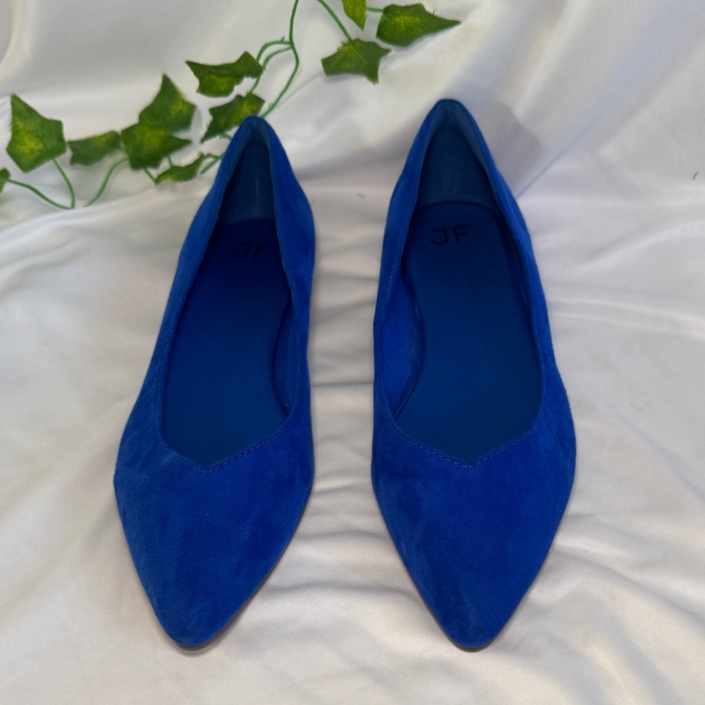 JustFab - Women's Blue Flats (Size 8.5-9)